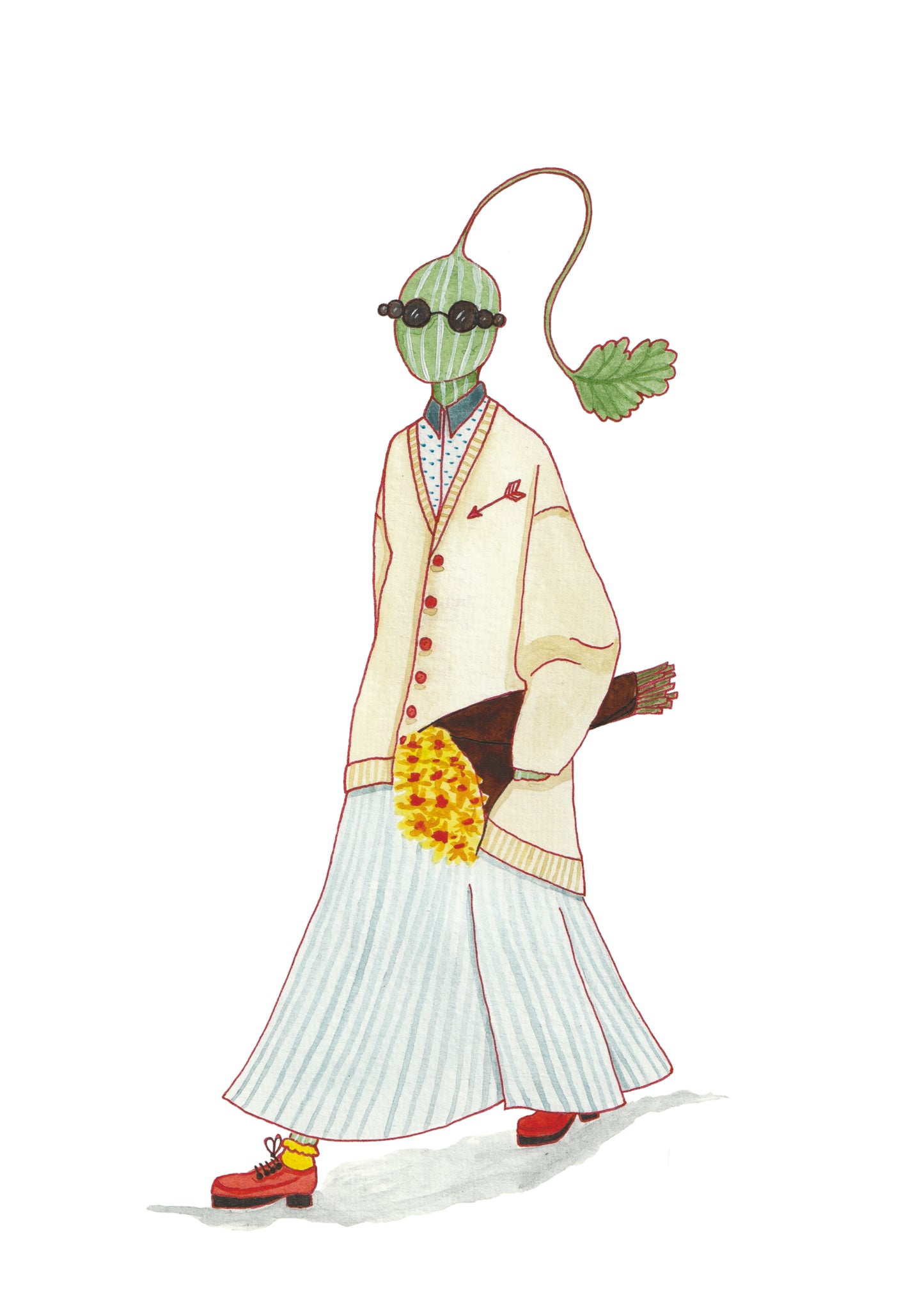 Fashion Fruits, Gooseberry ! Print