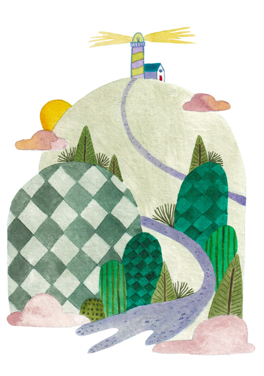 Monthly Postcard/Sticker Club