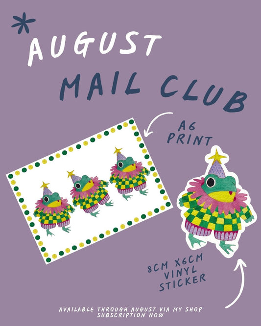 Monthly Print/Sticker Club