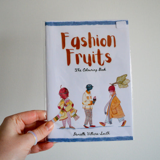 Fashion Fruits Colouring Book