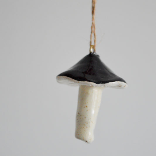 Black Mushroom Hanging decoration