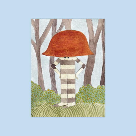Forest Mushroom ! Print