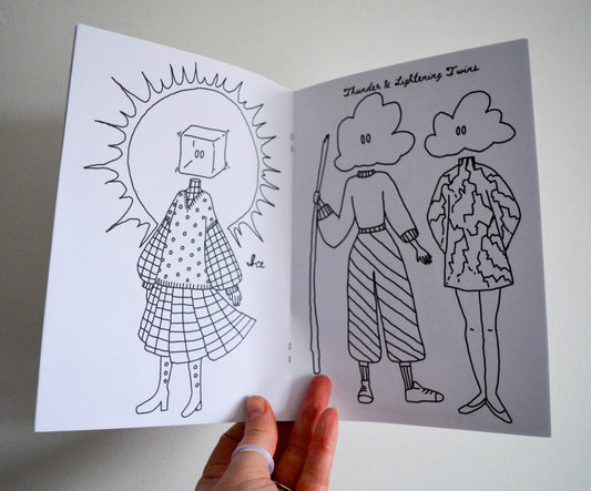 Weather Spirits Colouring Book
