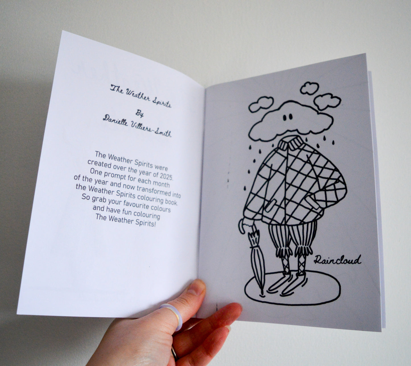 Weather Spirits Colouring Book