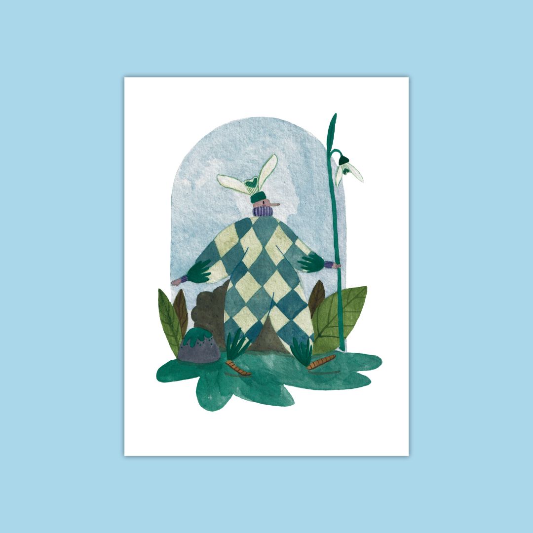 Snowdrop print