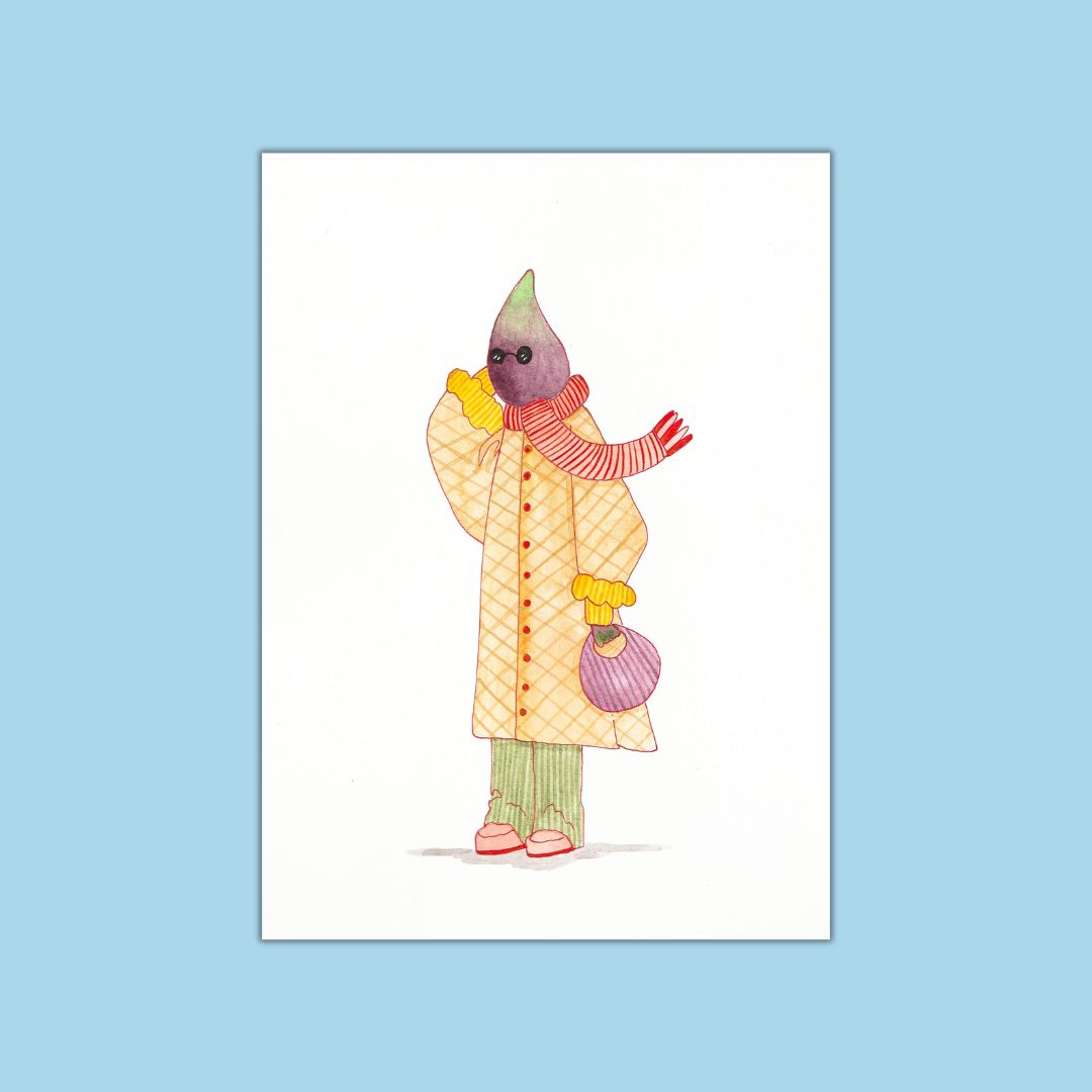 Fashion Fruits, Fig ! Print