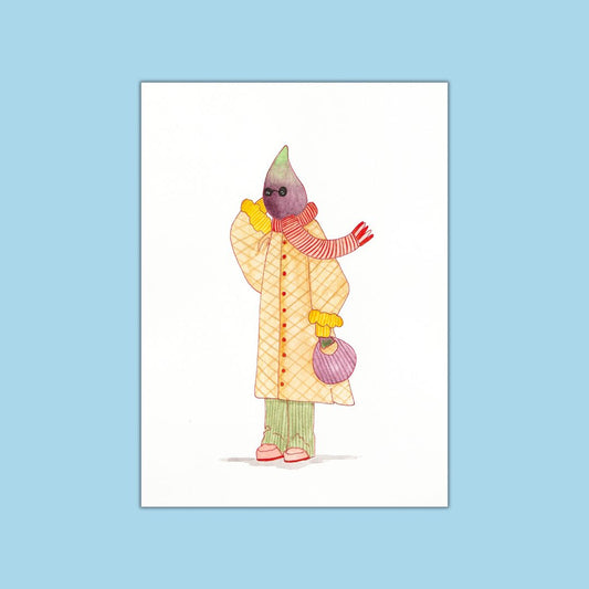 Fashion Fruits, Fig ! Print