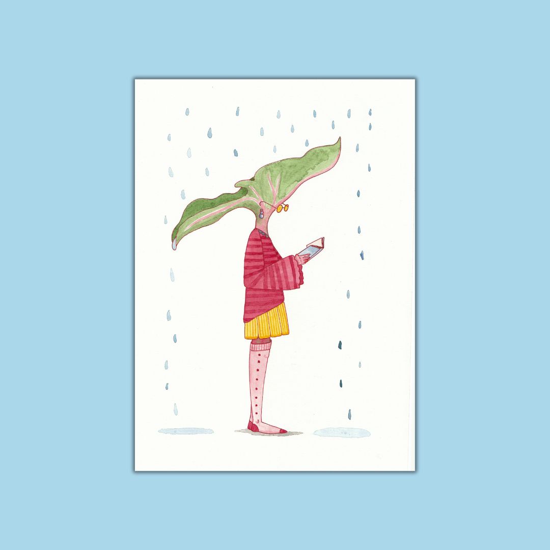 Fashion Fruits, Rhubarb ! Print