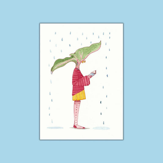 Fashion Fruits, Rhubarb ! Print