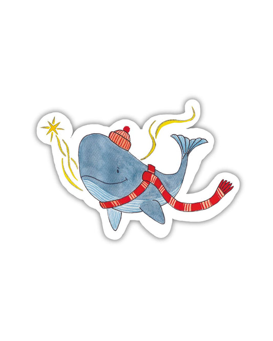 Whale Sticker